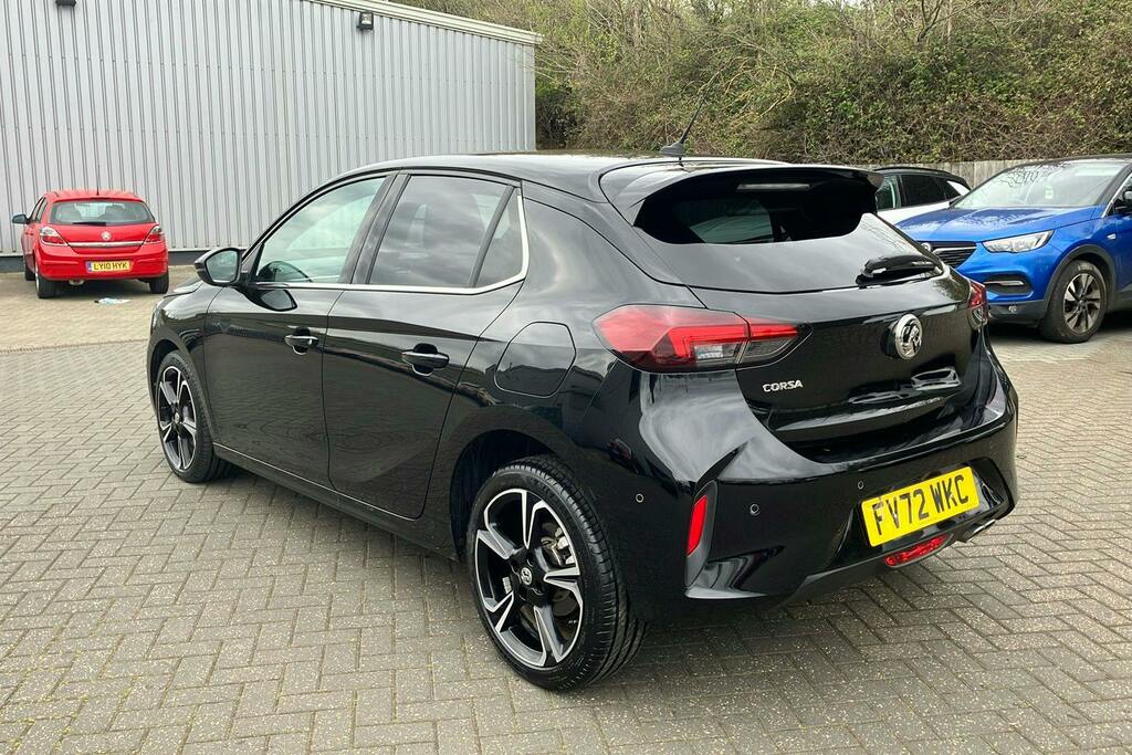 Vauxhall Corsa 1.2 Turbo Ultimate Hatchback FV72WKC Black #2