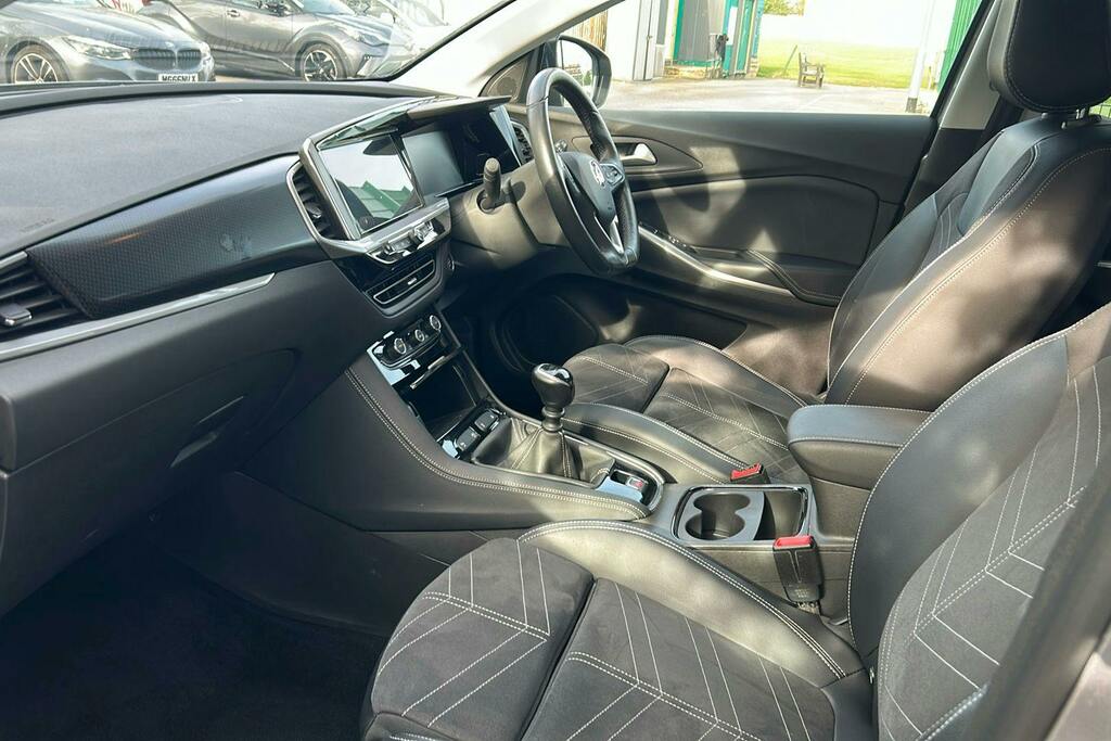 Vauxhall Grandland 1.2 Turbo Ultimate Suv LY72ETV Grey #3
