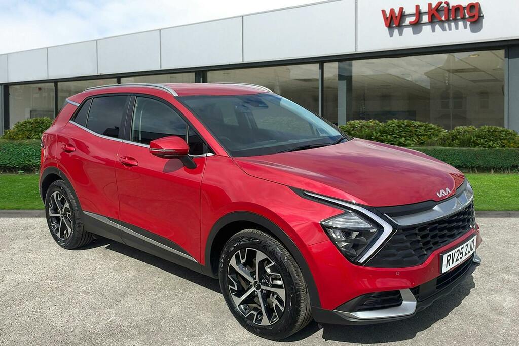 Kia Sportage 1.6 H T Gdi 3 Suv Hybrid Red