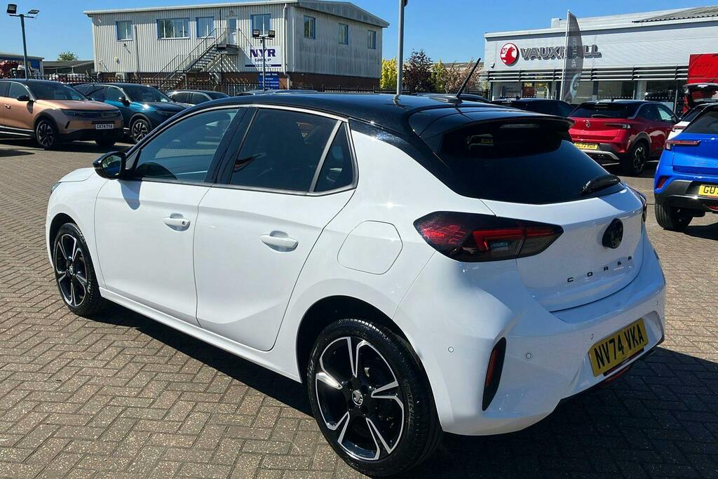 Vauxhall Corsa 1.2 Turbo Gs Hatchback NV74VKA White #2