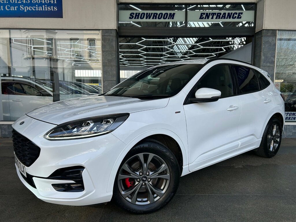 Ford Kuga 1.5 Ecoblue St-line Suv Euro 6 Ss SG70TLX White #3