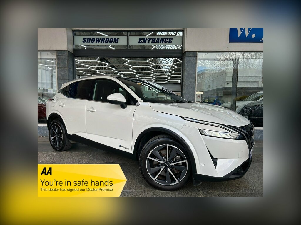 Nissan Qashqai 1.5 H E-power Tekna Suv Hybrid Euro 6 White