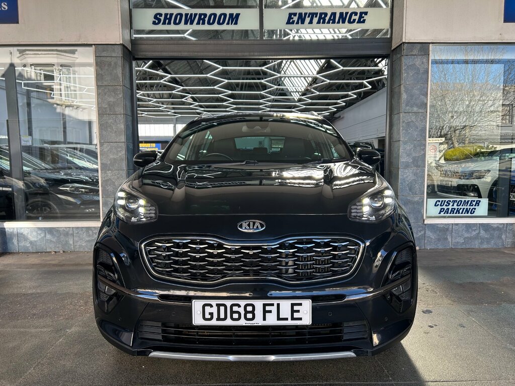 Kia Sportage 1.6 Crdi Gt-line Suv Euro 6 Ss 1 GD68FLE Black #2