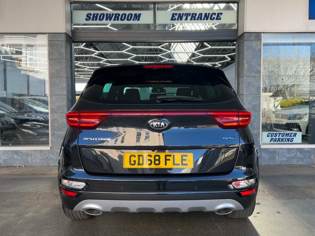 Kia Sportage 1.6 Crdi Gt-line Suv Euro 6 Ss 1 GD68FLE Black #6
