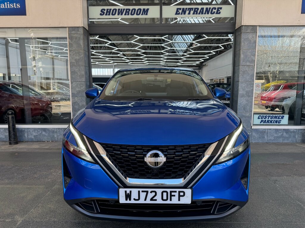 Nissan Qashqai 1.3 Dig-t Mhev N-connecta Suv Hybrid Xtron Blue