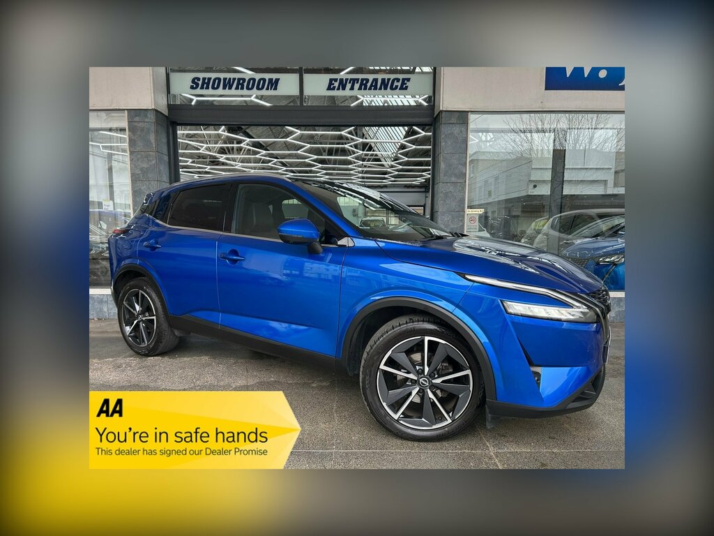 Nissan Qashqai 1.3 Dig-t Mhev Tekna Suv Hybrid Euro Blue
