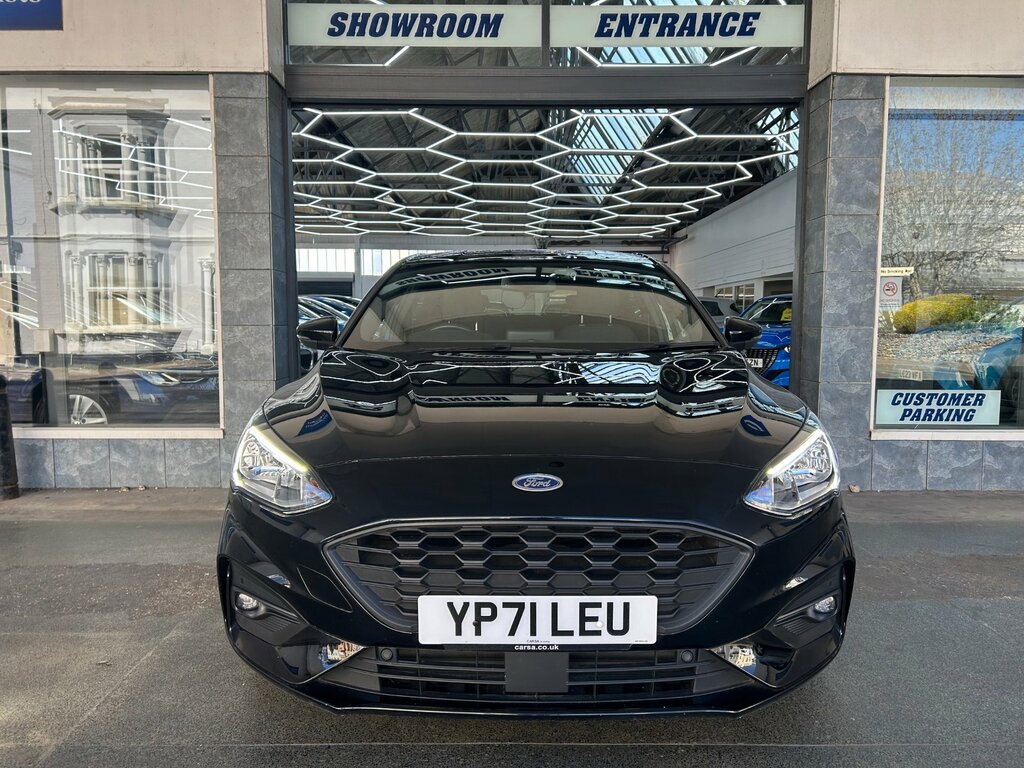 Ford Focus 1.0T Ecoboost Mhev St-line Edition Hatchback Petro YP71LEU Black #2