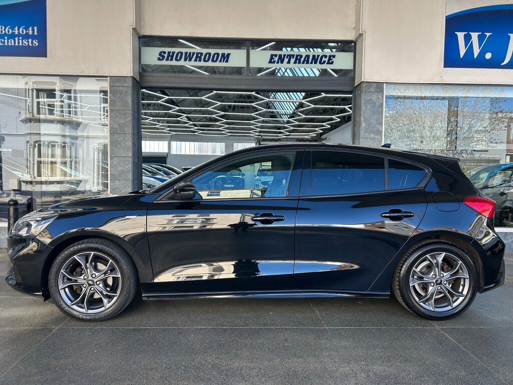 Ford Focus 1.0T Ecoboost Mhev St-line Edition Hatchback Petro YP71LEU Black #4