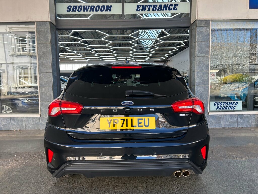 Ford Focus 1.0T Ecoboost Mhev St-line Edition Hatchback Petro YP71LEU Black #6