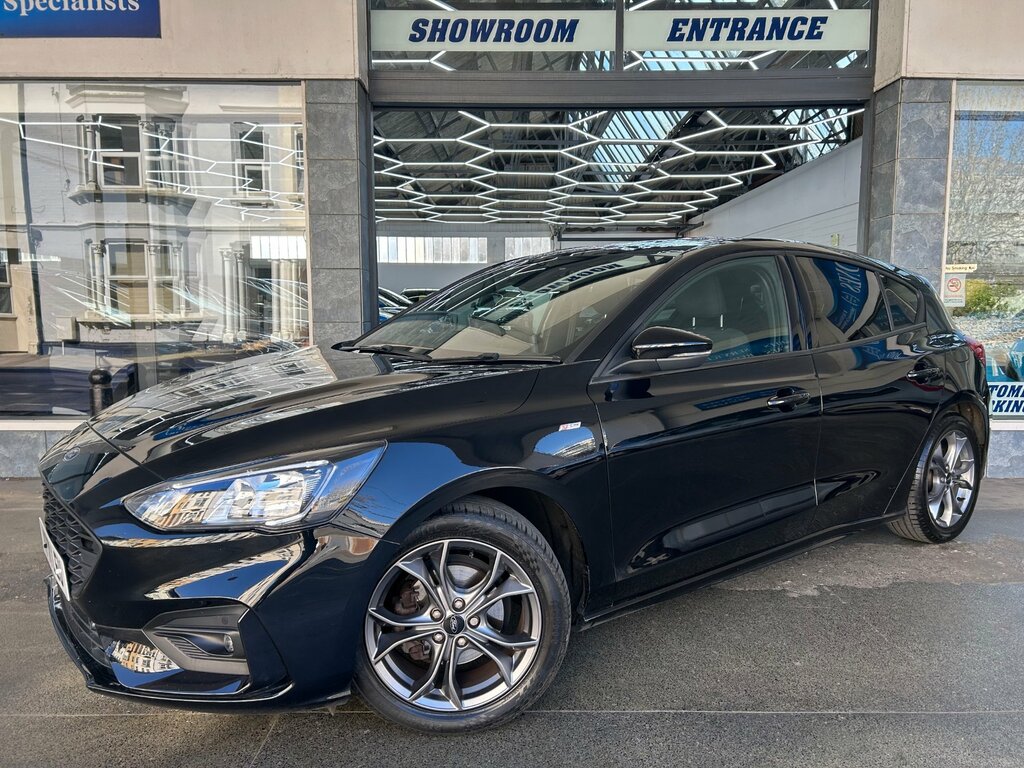Ford Focus 1.0T Ecoboost Mhev St-line Edition Hatchback Petro YP71LEU Black #3