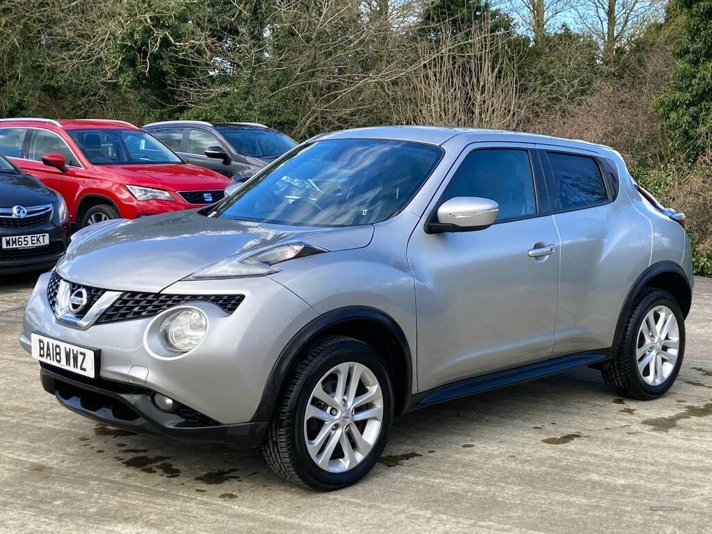 Nissan Juke 1.5 Dci N-connecta BA18WWZ Silver #3