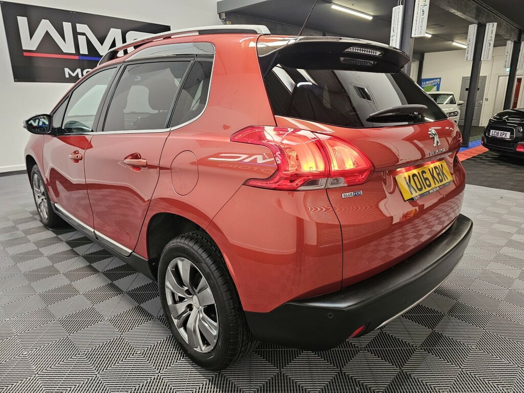 Peugeot 2008 1.6 Bluehdi Allure KO16KBK Red #6