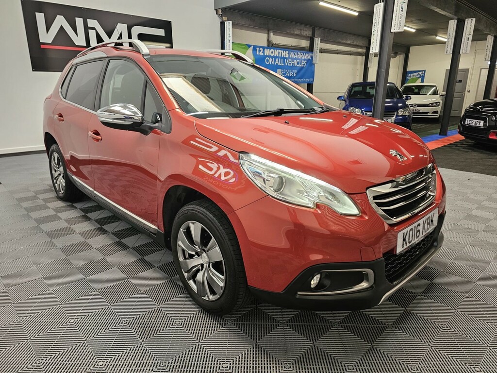 Peugeot 2008 1.6 Bluehdi Allure KO16KBK Red #2
