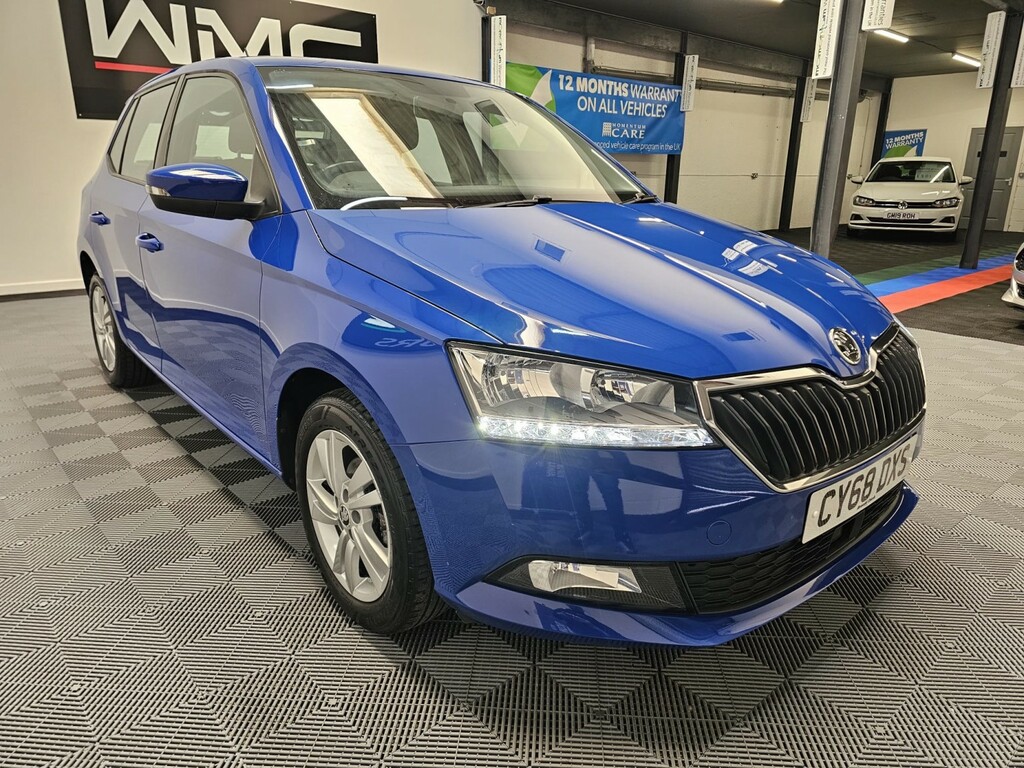 Skoda Fabia 1.0 Se CY68DXS Blue #2