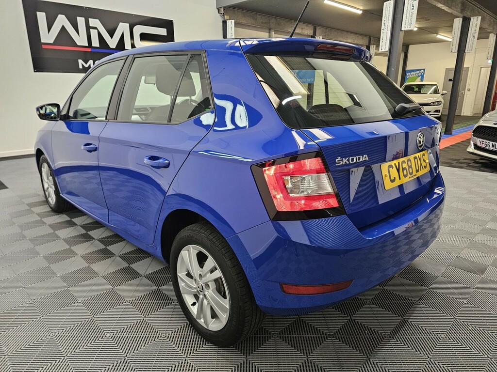 Skoda Fabia 1.0 Se CY68DXS Blue #6