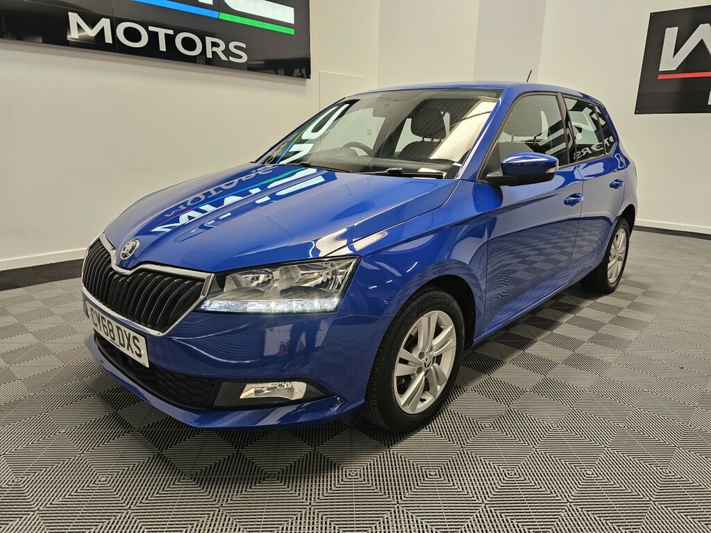 Skoda Fabia 1.0 Se CY68DXS Blue #4