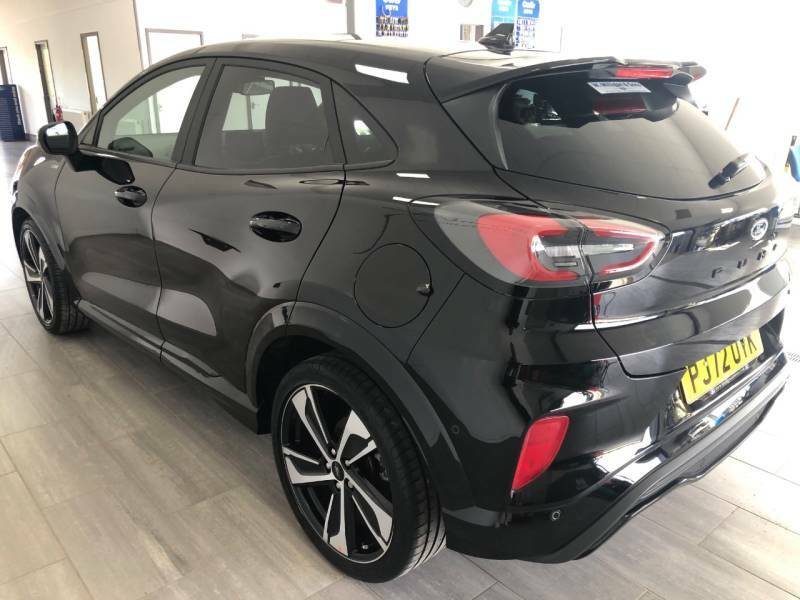 Ford Puma 1.0 Ecoboost Hybrid Mhev 155 St-line X - 2023 PJ72UYK Black #6