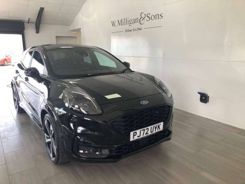 Ford Puma 1.0 Ecoboost Hybrid Mhev 155 St-line X - 2023 Black