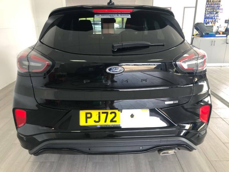 Ford Puma 1.0 Ecoboost Hybrid Mhev 155 St-line X - 2023 PJ72UYK Black #5