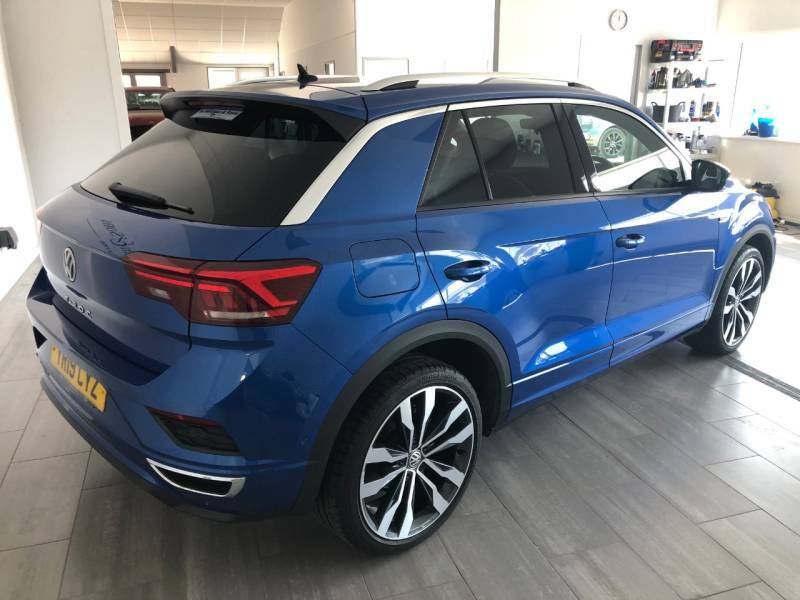 Volkswagen T-Roc 1.5 Tsi Evo R-line - 2019 19 Blue #4