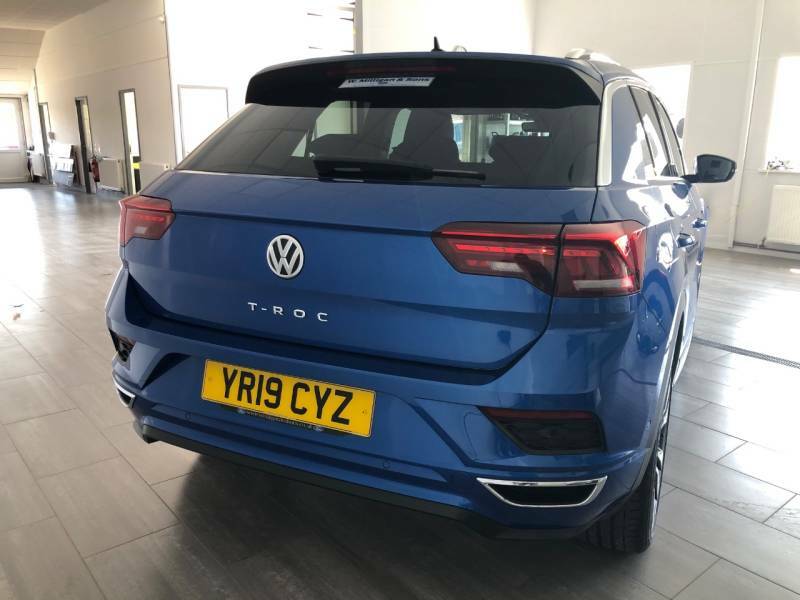 Volkswagen T-Roc 1.5 Tsi Evo R-line - 2019 19 Blue #5