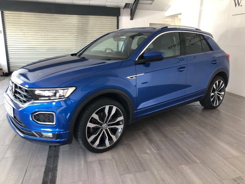 Volkswagen T-Roc 1.5 Tsi Evo R-line - 2019 19 Blue #6