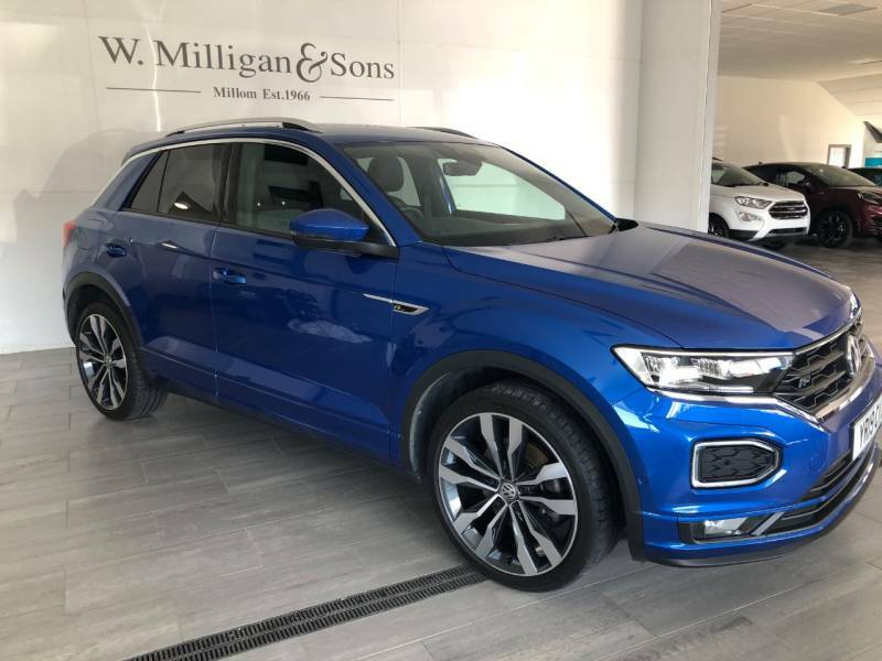 Volkswagen T-Roc 1.5 Tsi Evo R-line - 2019 19 Blue #2