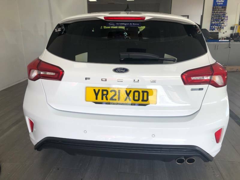 Ford Focus 1.0 Ecoboost Hybrid Mhev 125 St-line X Edition YR21XOD White #4