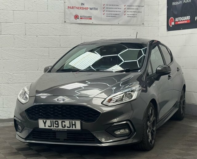 Ford Fiesta 1.0T Ecoboost Gpf St-line X Hatchback A YJ19GJH Grey #4
