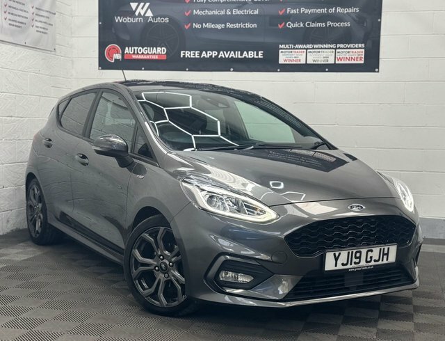 Ford Fiesta 1.0T Ecoboost Gpf St-line X Hatchback A Grey
