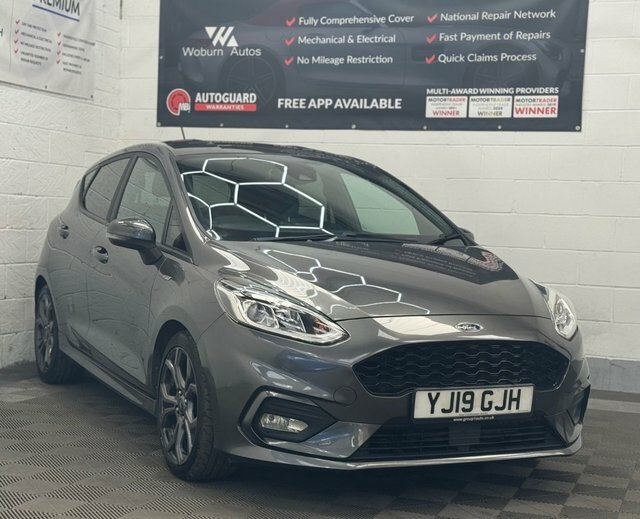 Ford Fiesta 1.0T Ecoboost Gpf St-line X Hatchback A YJ19GJH Grey #3