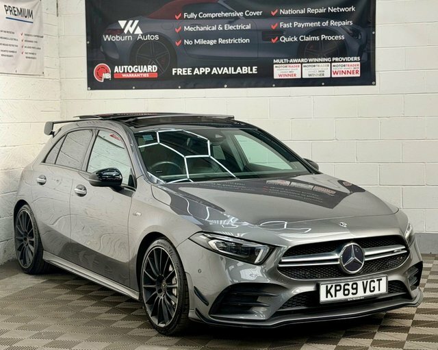 Mercedes-Benz A Class 2.0 A35 Amg Premium Plus Hatchback Sp KP69VGT Grey #4