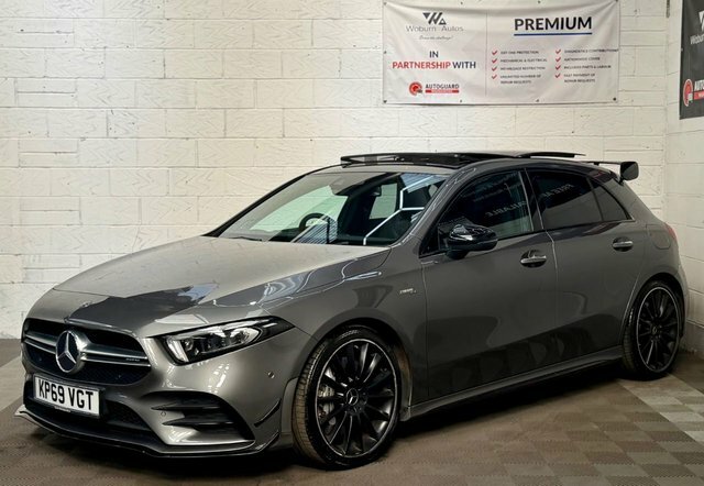 Mercedes-Benz A Class 2.0 A35 Amg Premium Plus Hatchback Sp KP69VGT Grey #6