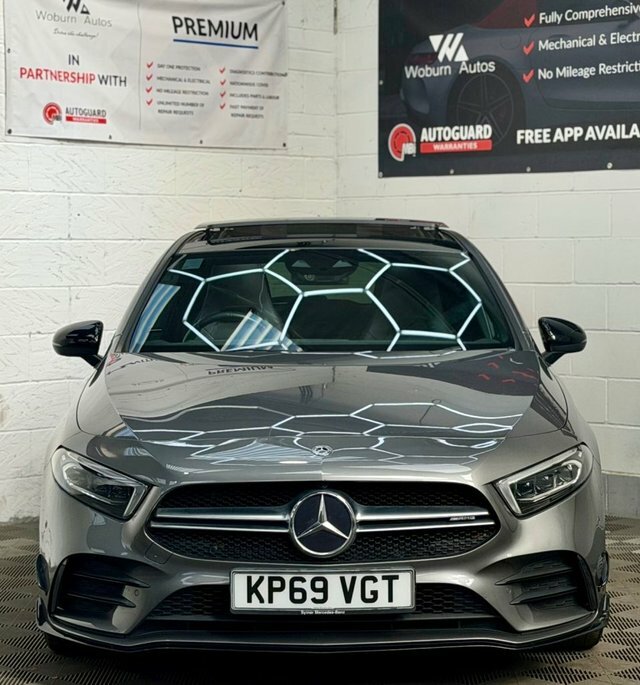 Mercedes-Benz A Class 2.0 A35 Amg Premium Plus Hatchback Sp KP69VGT Grey #5
