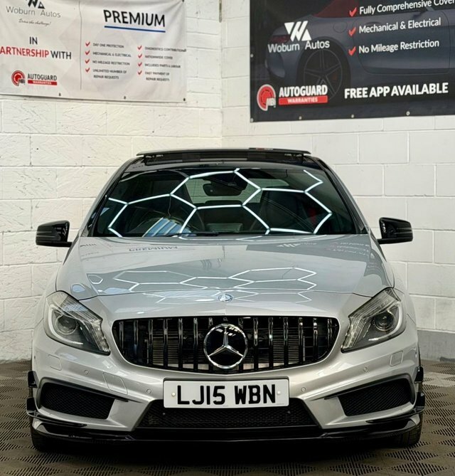 Mercedes-Benz A Class 2.0 A45 Amg Hatchback Spds Dct 4Matic E LJ15WBN Silver #5