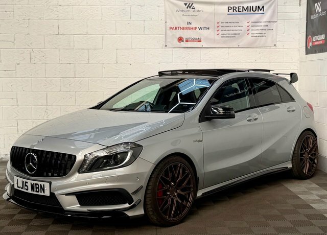 Mercedes-Benz A Class 2.0 A45 Amg Hatchback Spds Dct 4Matic E LJ15WBN Silver #6