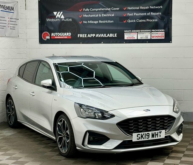 Ford Focus 1.0T Ecoboost St-line X Hatchback SK19WHT Silver #4