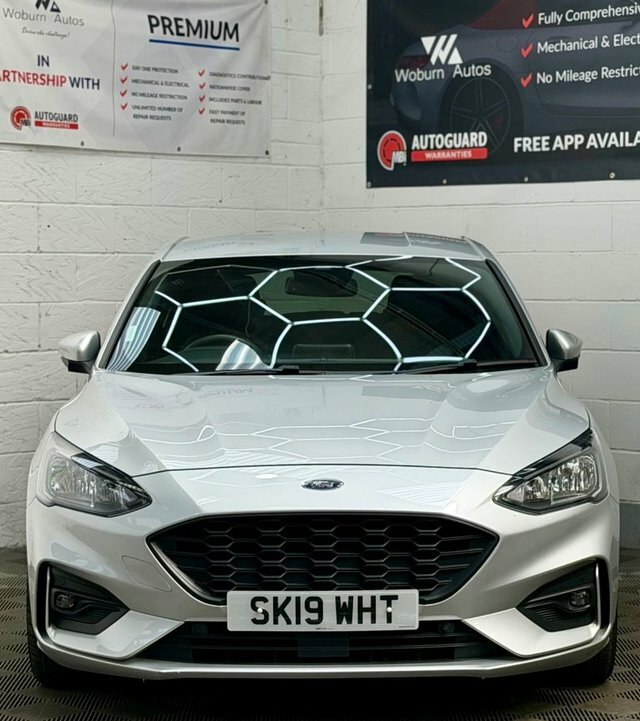 Ford Focus 1.0T Ecoboost St-line X Hatchback SK19WHT Silver #5