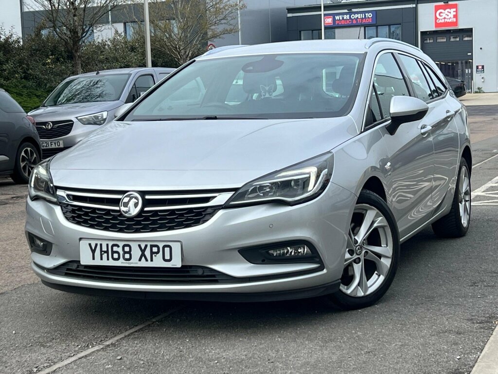 Vauxhall Astra 1.4I Turbo Sri Sports Tourer Euro 6 YH68XPO Silver #4