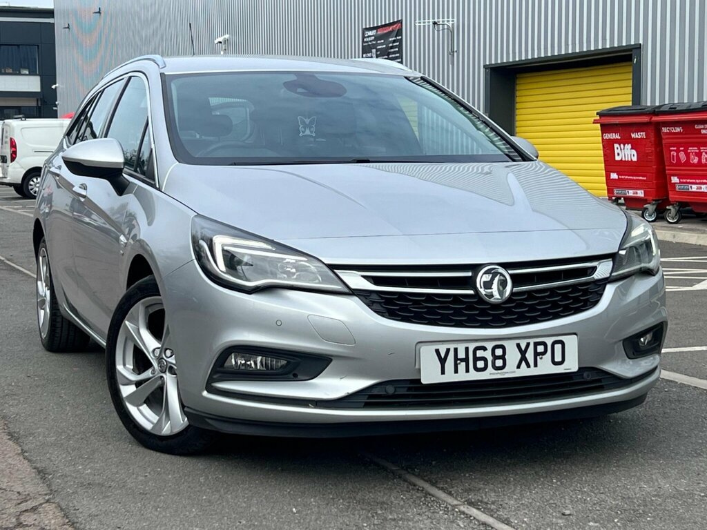Vauxhall Astra 1.4I Turbo Sri Sports Tourer Euro 6 YH68XPO Silver #2
