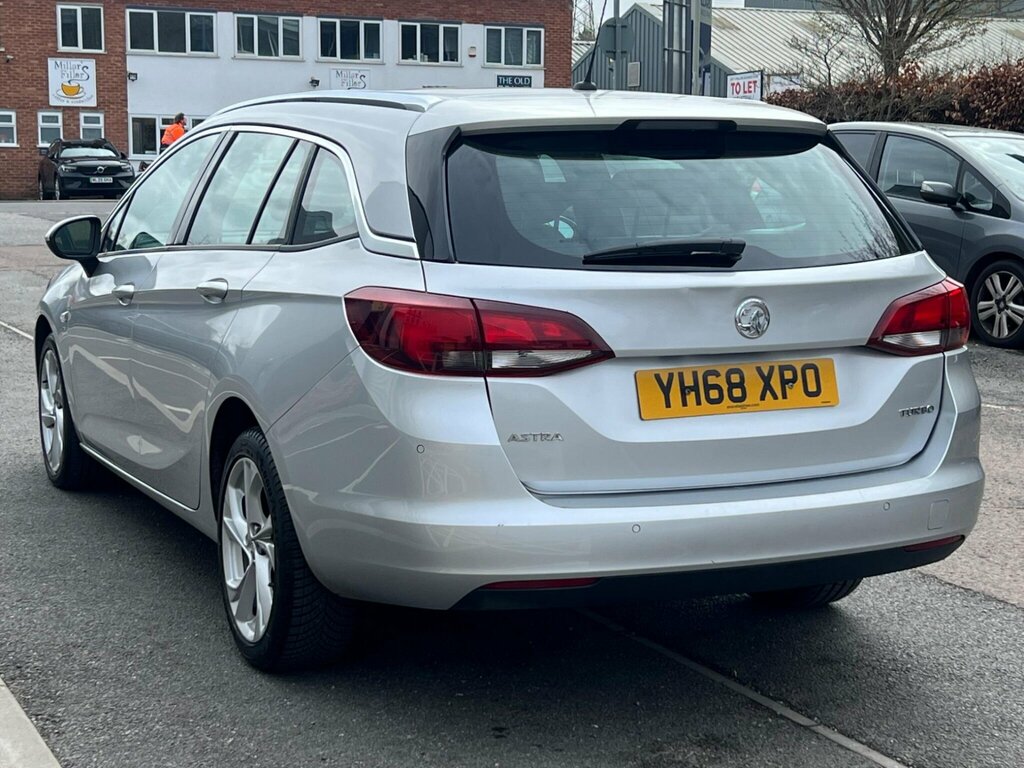 Vauxhall Astra 1.4I Turbo Sri Sports Tourer Euro 6 YH68XPO Silver #6