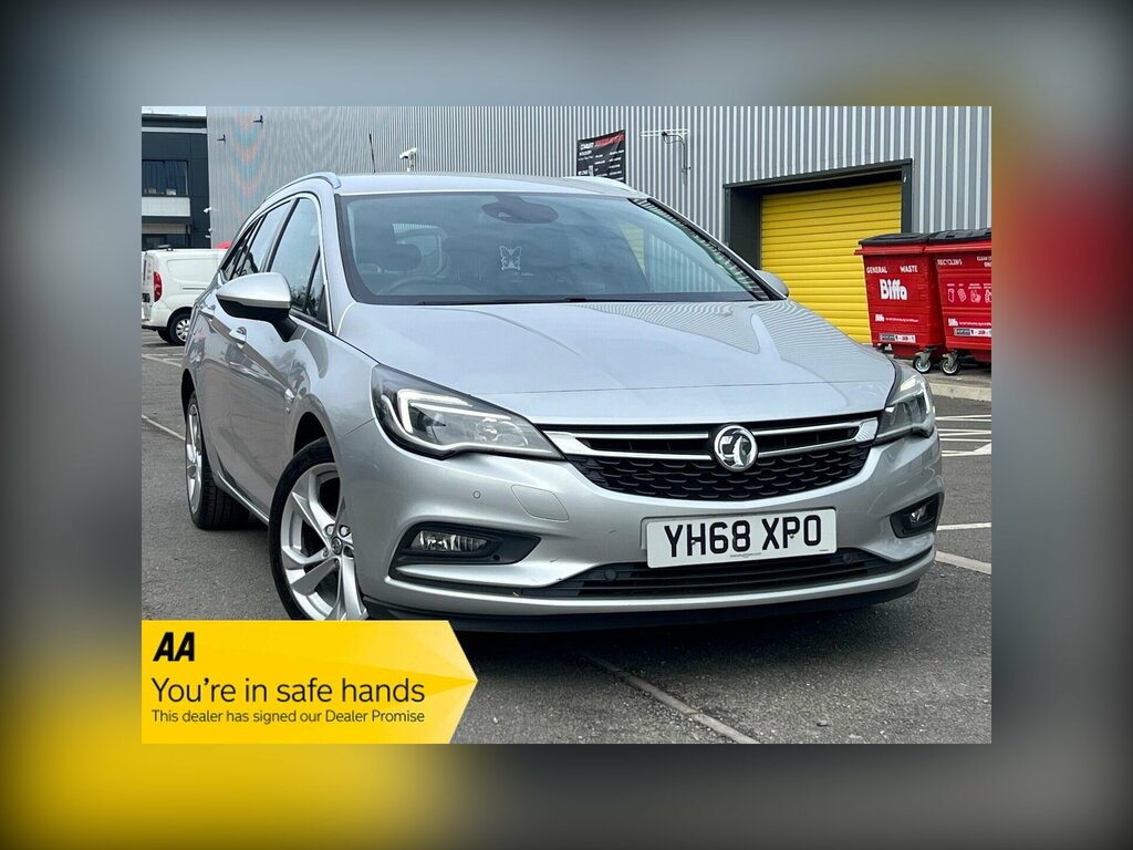 Vauxhall Astra 1.4I Turbo Sri Sports Tourer Euro 6 Silver