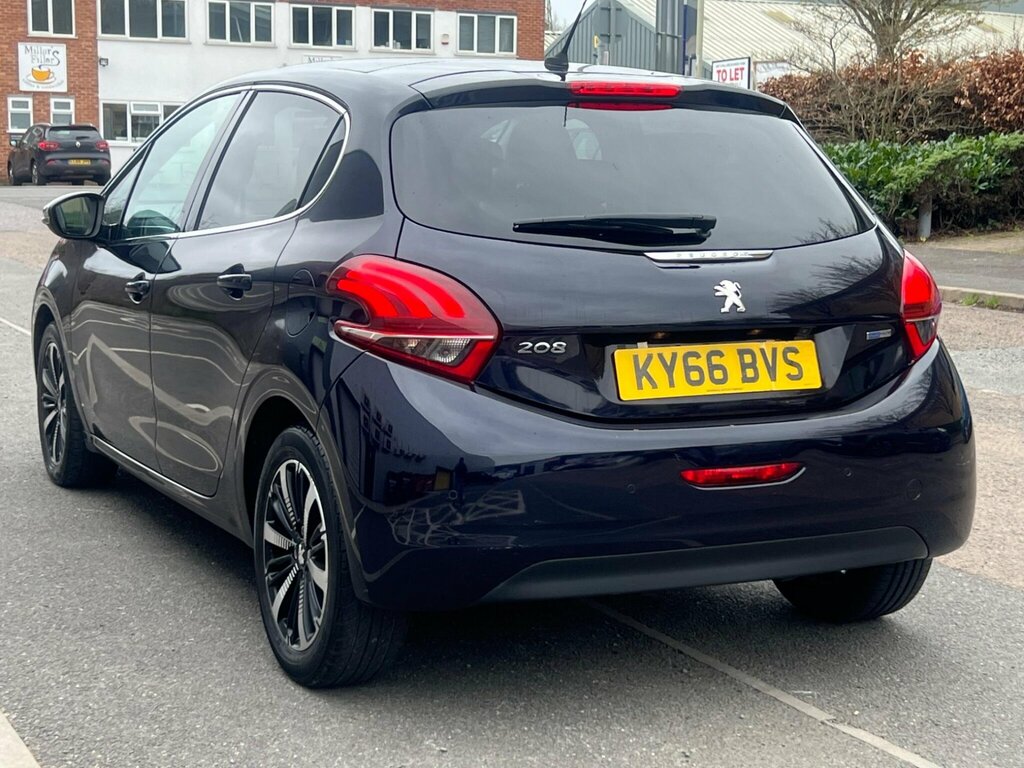 Peugeot 208 1.2 Puretech Allure Premium Euro 6 KY66BVS Blue #6