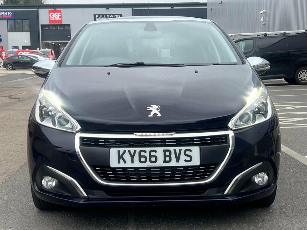 Peugeot 208 1.2 Puretech Allure Premium Euro 6 KY66BVS Blue #3