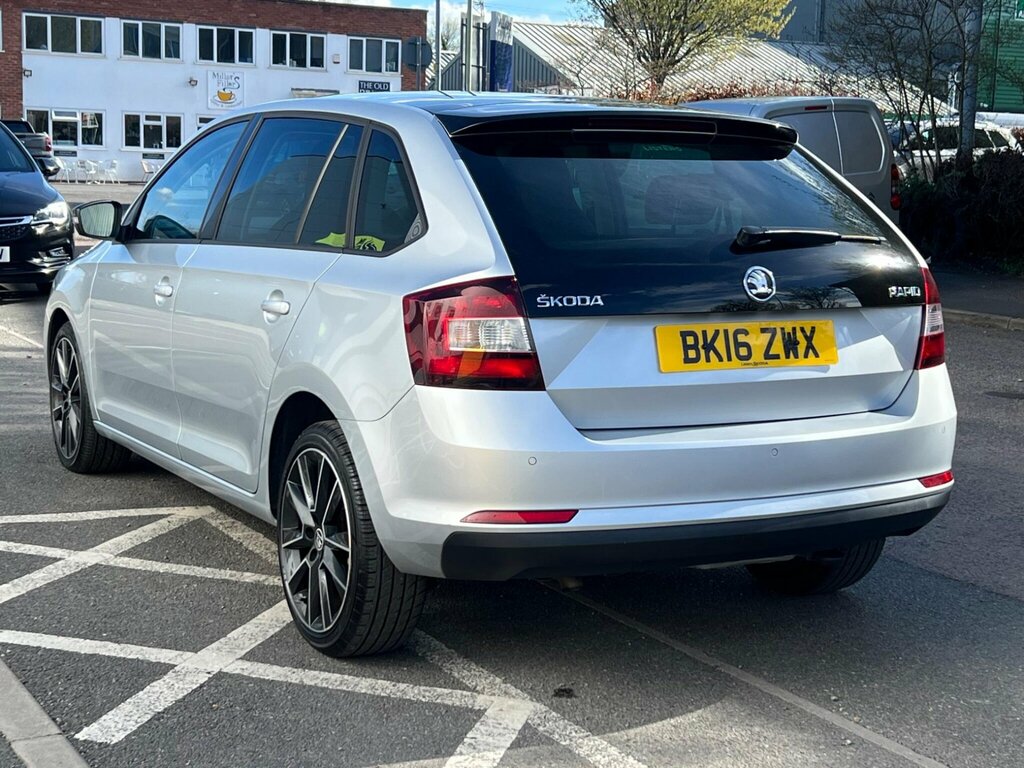 Skoda Rapid Spaceback 1.2 Tsi Se Sport Euro 6 Ss Silver #6
