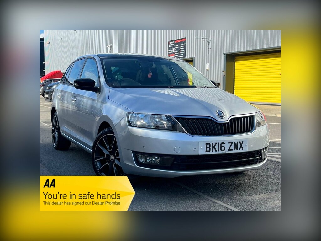 Skoda Rapid Spaceback 1.2 Tsi Se Sport Euro 6 Ss Silver