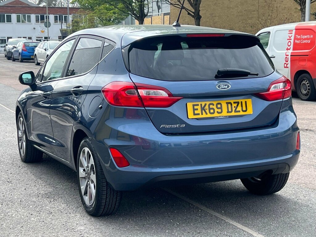 Ford Fiesta 1.1 Ti-vct Trend Euro 6 Ss EK69DZU Blue #6