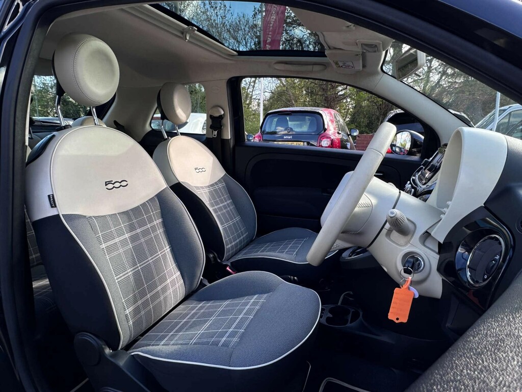 Fiat 500 1.2 Lounge AY68FHT Black #4