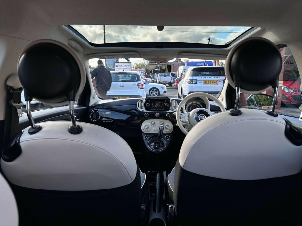 Fiat 500 1.2 Lounge AY68FHT Black #6