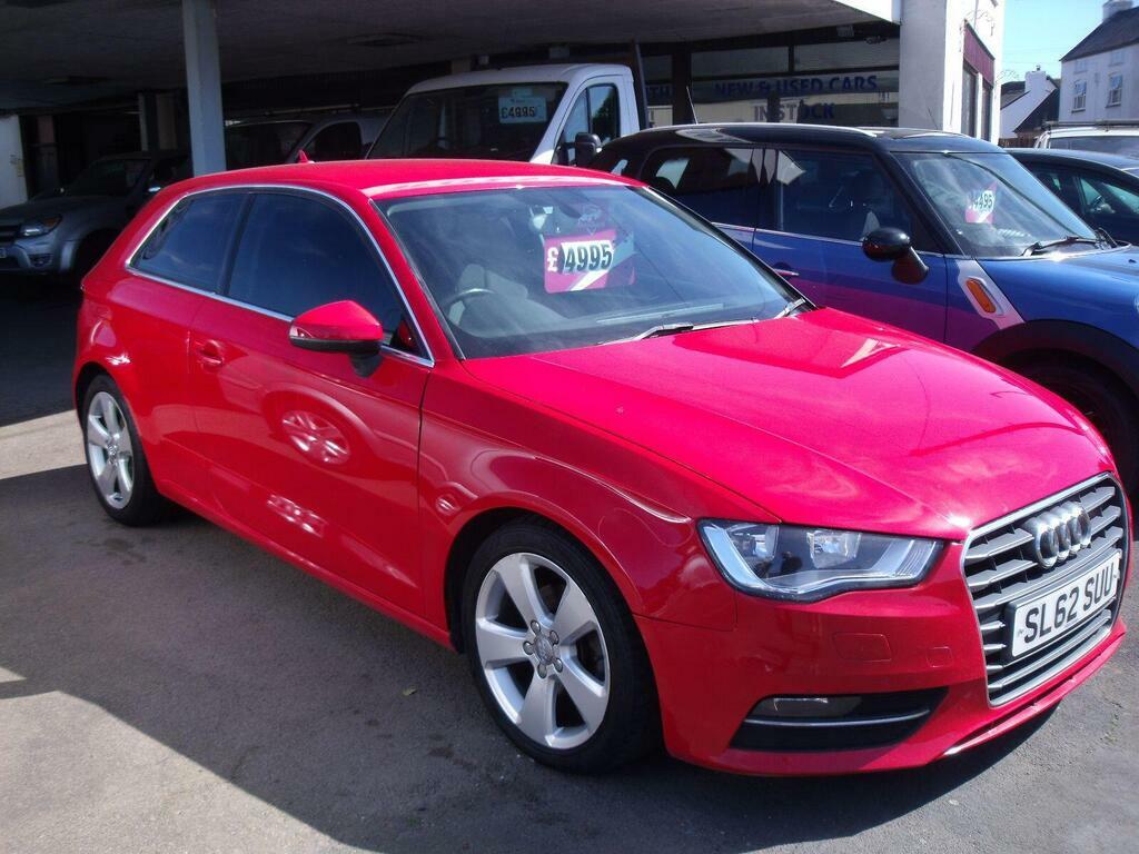 Audi A3 2.0 Tdi Sport Euro 5 S S Red